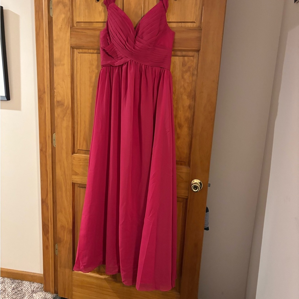 Chic Fuchsia Prom Dress